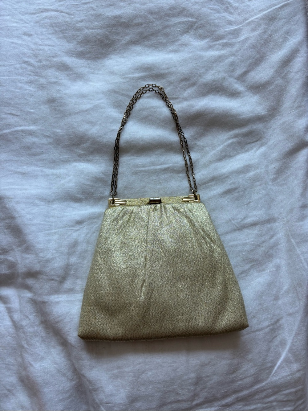 Vintage Gold Hand Bag